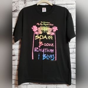 1990 Vintage Mr Whitekeys Club Shirt